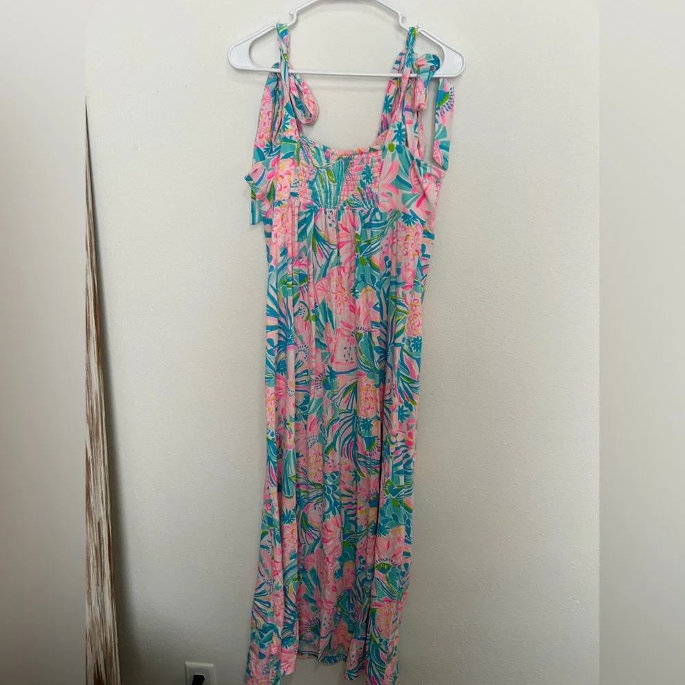 Lilly Pulitzer Tie Strap Maxi Dress - Picture 3 of 3